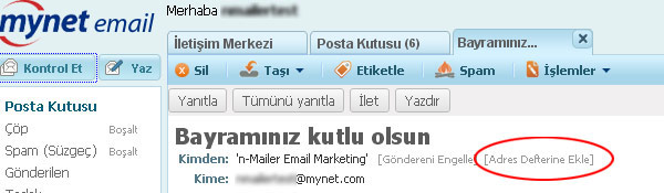 Mynet Mail